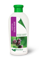 Шампунь бальзам экстракт лопуха и белки пшеницы 250 г.